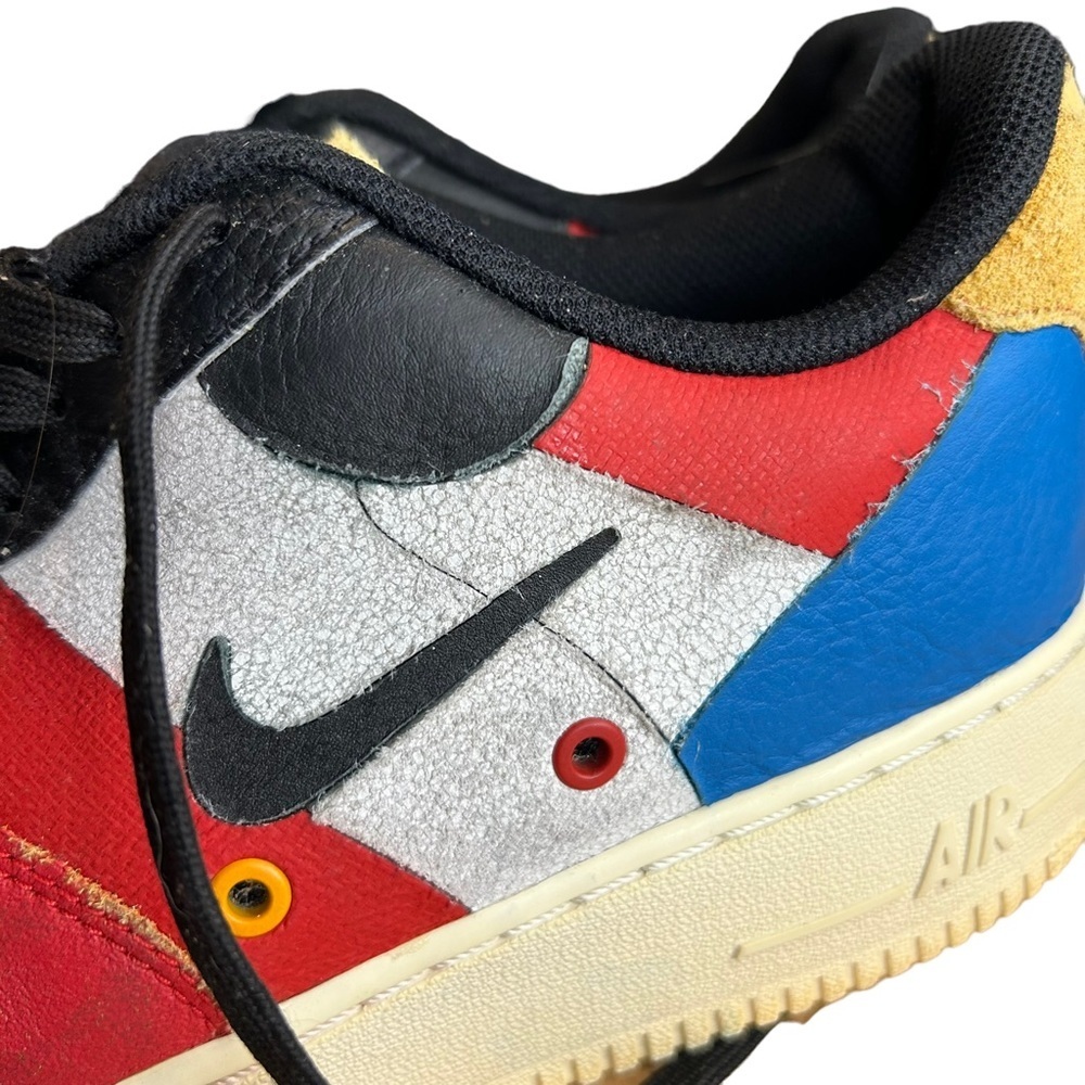 Nike Air Force 1 '07 PRM Multicolor Low Sneaker C10065-101 Mens - Picture 7 of 10